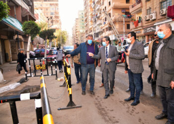 جولة لمحافظ الغربية لتفقد محيط الكنائس بالمحلة وطنطا