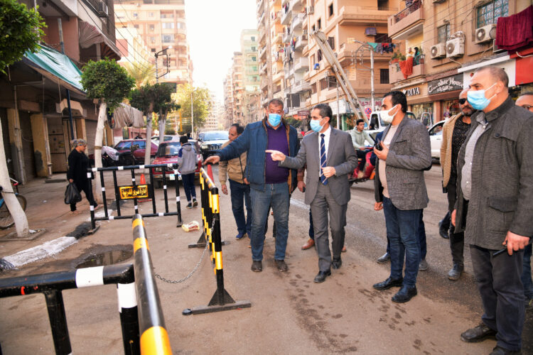 جولة لمحافظ الغربية لتفقد محيط الكنائس بالمحلة وطنطا