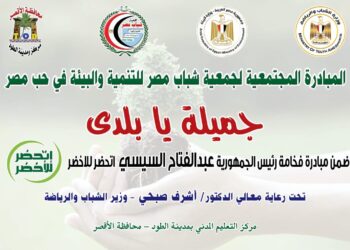 تحت رعاية وزارة الشباب والرياضة .. ١٣٠ شاب وفتاة فى الأقصر للمشاركة فى تجميل شوارعها