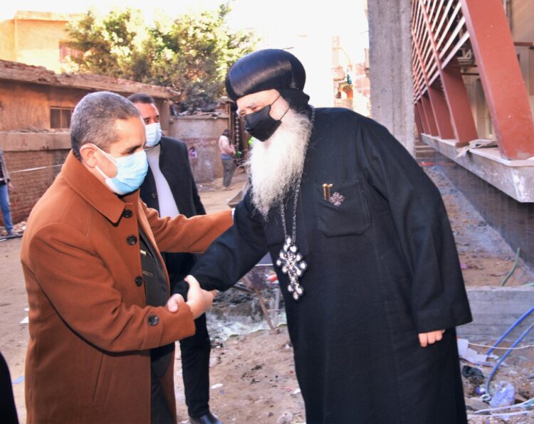 محافظ الغربية يتفقد سير الأعمال بمشروع الفلك