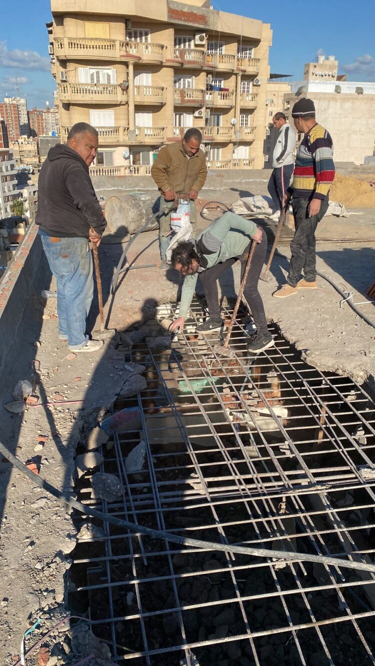 حملات مكبرة لإيقاف أعمال البناء المخالف بنطاق أحياء الإسكندرية