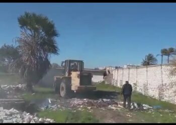 حملة مكبرة لازالة التعديات وأسترداد اراضي الدولة بالإسكندرية