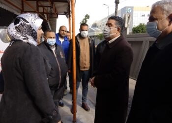 تنفيذا لتكليفات محافظ الأسكندرية خلال جولته أسفل كوبري العوايد