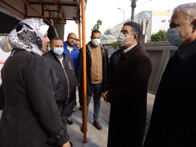 تنفيذا لتكليفات محافظ الأسكندرية خلال جولته أسفل كوبري العوايد