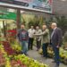 بالصور رئيس قطاع الإرشاد الزراعي يتفقد معرض زهور الربيع قبل ساعات من افتتاحه