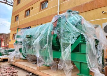 فلتر الكبريت الجديد بالشركة الماليه يصل بإنتاج حامض الكبريتيك المركز للعالميه .