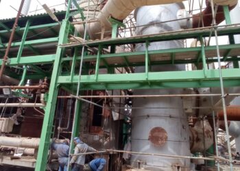 إعادة تأهيل مصنع الحامض الألمانى بالشركه الماليه كهربائيا وفق منظومه عالميه .