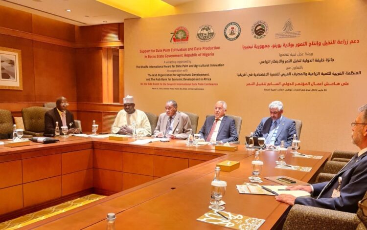 ابوظبي.. المؤتمر الدولي السابع لنخيل التمر يبحث تنمية زراعة النخيل في نيجيريا 1 ابوظبي.. المؤتمر الدولي السابع لنخيل التمر يبحث تنمية زراعة النخيل في نيجيريا