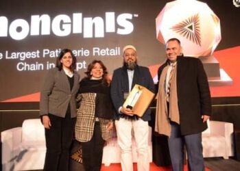 مونجيني يفوز بجائزه أكبر سلسلة حلواني في قمة مصر التجزئة