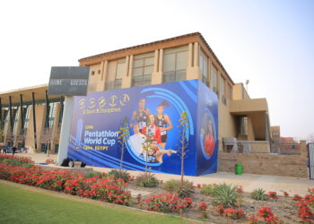 الجامعة الأمريكية بالقاهرة تستعد لانطلاق كأس العالم للخماسي الحديث‎‎
