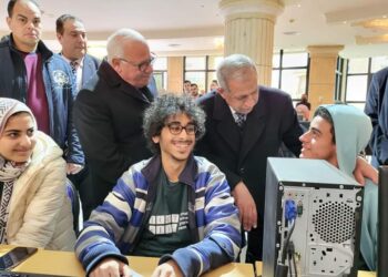ختام فعاليات التصفيات المصرية لأولمبياد المعلوماتية الدولي للفرق بفرع الأكاديمية ببورسعيد