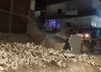 حملات مكبرة لإيقاف أعمال البناء المخالف بنطاق أحياء الإسكندرية