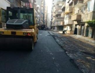 الشريف: نسبة تنفيذ أعمال رصف لـ 500 شارع بمنطقة العصافرة القبلية بلغت 98%