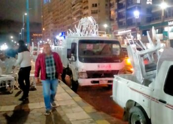 حي شرق: إزالة موانع حاجبة للرؤية بإحدى الأندية بالكورنيش