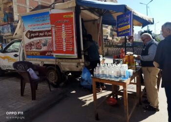 الشريف: 67 منفذ ثابت ومتحرك بجميع أحياء الإسكندرية لبيع السلع الغذائية