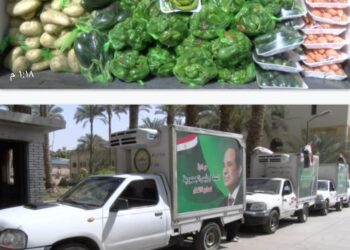 "الزراعة" تطلق منافذها المتحركة إلى محافظة الغربية بالسلع الغذائية 