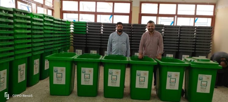 تسليم ٢٧٦ حاوية لجمع القمامة لمدارس زفتى بالغربية 1 تسليم ٢٧٦ حاوية لجمع القمامة لمدارس زفتى بالغربية