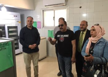 بدران والشاذلى يقدمان العزاء لضحية حادث طريق بسيون طنطا  ويطمئنا على المصابين بمستشفى بسيون .