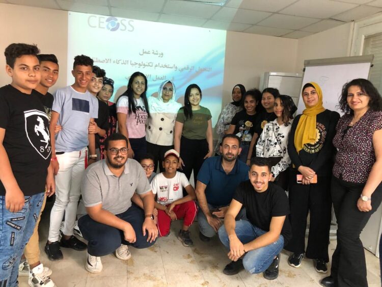 لأول مره في مصر تدريب “الأطفال في خطر” على تقنيات الذكاء الاصطناعي