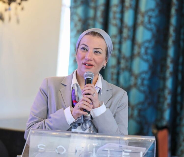 وزيرة البيئة تشارك فى مؤتمر تسريع العمل من أجل صناعة الملابس والأحذية المستدامة فى المستقبل 1 وزيرة البيئة تشارك فى مؤتمر تسريع العمل من أجل صناعة الملابس والأحذية المستدامة فى المستقبل