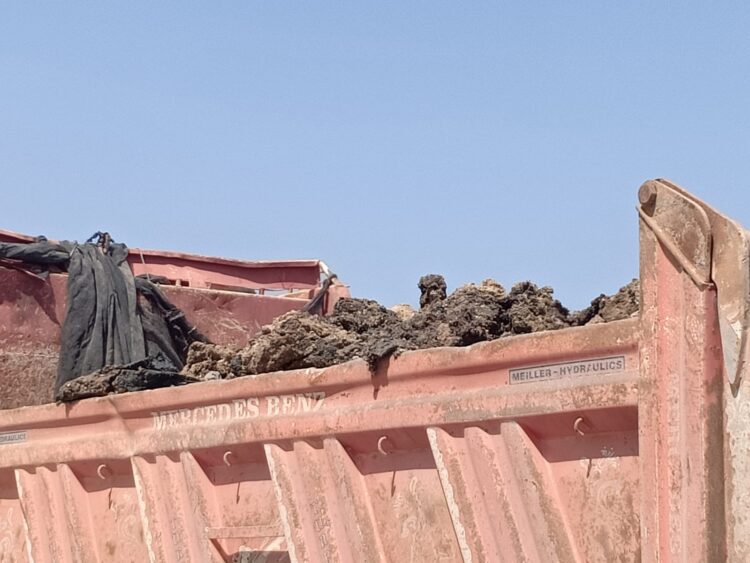 التحفظ على سيارتان نقل لمخلفات الأتربة بالطريق الدائري بالإسكندرية 1 التحفظ على سيارتان نقل لمخلفات الأتربة بالطريق الدائري بالإسكندرية