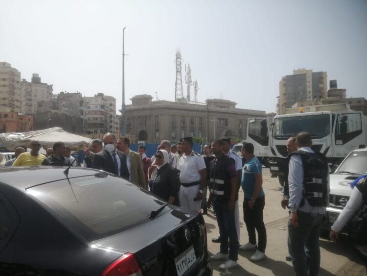 الشريف : وضع الباعة الجائلين "بمحطة مصر" هو وضع استثنائي