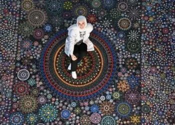 حوار مع السورية لما زكريا «بموسوعة غينيس» في فن «الماندالا» 