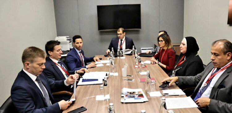 فى ختام مشاركتها بمنتدى سانت بطرسبرج الاقتصادى الدولى