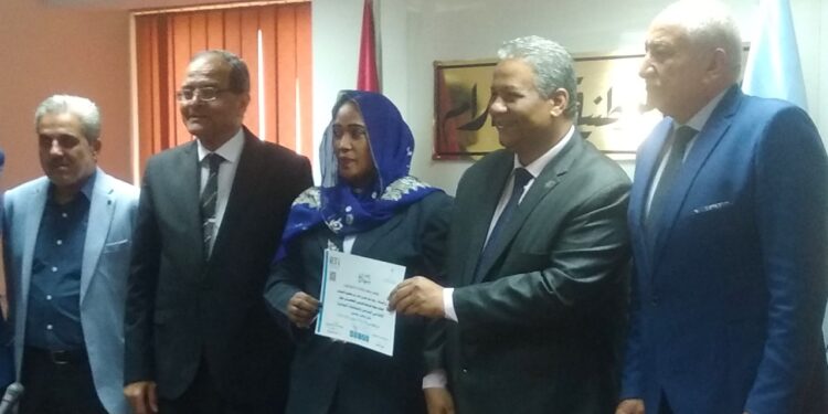 ختام تدريب الاعلاميين السودانيين بماسبيرو