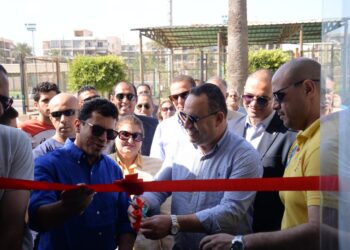 وزير الشباب والرياضة ورئيس جامعة الإسكندرية يشهدان إفتتاحات جديدة بكلية التربية الرياضية بأبو قير والحفل الختامى لمشروع البطل الأوليمبى لمرحلة الناشئين