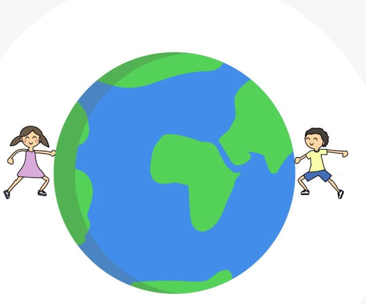 تلميذ ابتدائي وطالبة يصممان شعار مبادرة أطفال من أجل المناخ 1 تلميذ ابتدائي وطالبة يصممان شعار مبادرة أطفال من أجل المناخ