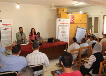 تأثير التغيرات المناخية على الشباب في حوار مجتمعي بالفيوم