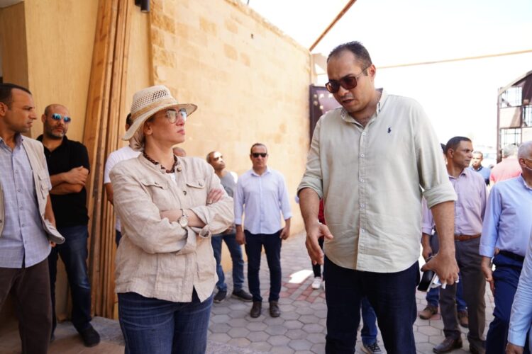 وزيرة البيئة بمحمية رأس محمد لمتابعة تطويرها 1 وزيرة البيئة بمحمية رأس محمد لمتابعة تطويرها