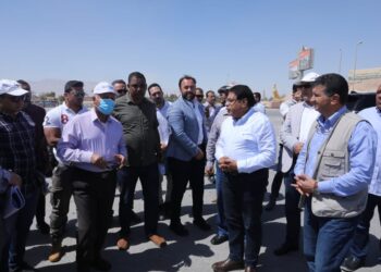 وزير النقل يتابع أعمال تنفيذ الخط الأول من مشروع شبكة القطار الكهربائي السريع في المسافة من العين السخنة  حتى حلوان  مرورا بالعاصمة الإدارية الجديدة