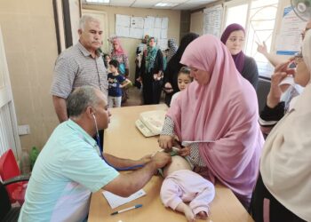 جامعة مدينة السادات تنظم قافلة طبية تخصصية بقرية “الحامول” مركز  منوف ضمن حياة كريمة