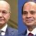 الرئيس السيسي يجري إتصالاً هاتفياً مع الرئيس برهم صالح رئيس العراق الشقيق