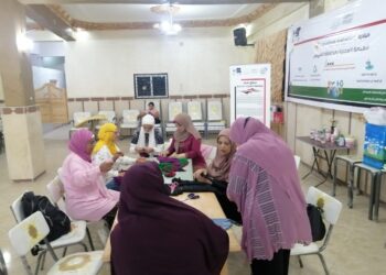 ورشة عمل  بعنوان دورى فى دولابك لمنصة السويس حول فوائد تدوير الملابس المستعملة