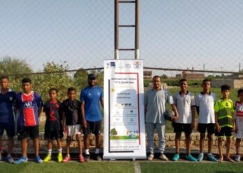 منصة الأقصر تنظم كأس قمة المناخ لكرة القدم بقرية أصفون