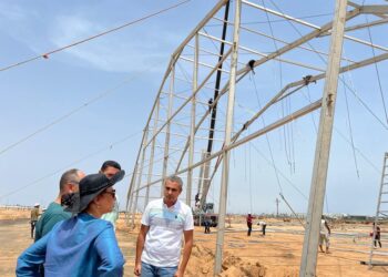 تطوير  حديقة السلام بشرم الشيخ استعدادا لمؤتمر المناخ cop27