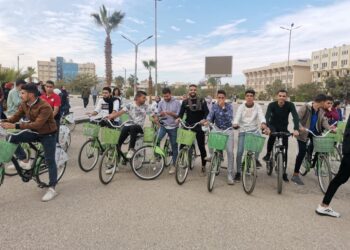 يوم رياضي وسباق للدراجات للتوعية بمخاطر تغير المناخ بالفيوم