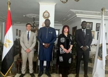 سفير السنغال في ضيافة إتحاد المستثمرات العرب ويشيد بدعم الرئيس السيسي للمرأة المصرية