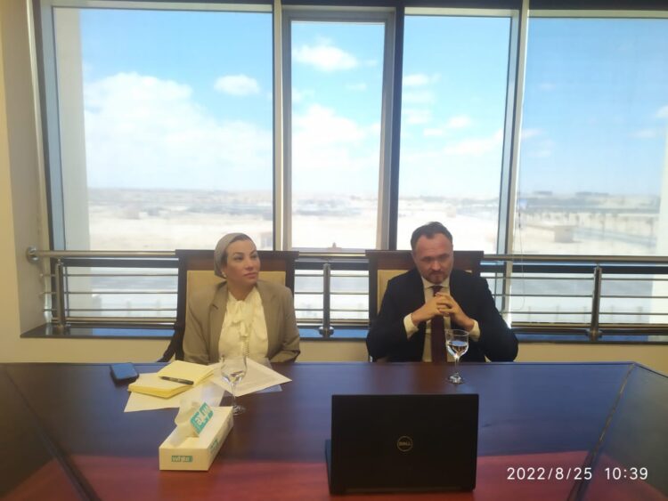 وزيرة البيئة تبحث مع وزير المناخ الدانماركى التعاون المشترك استعداد لمؤتمر المناخ 1 وزيرة البيئة تبحث مع وزير المناخ الدانماركى التعاون المشترك استعداد لمؤتمر المناخ