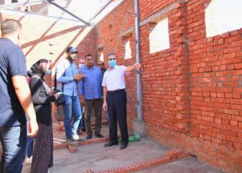 رحمي يتابع مشروعات المبادرة الرئاسية في 5 قرى بزفتى