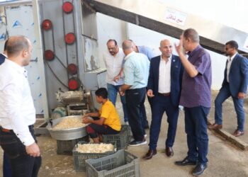 مبادرة اصنع وشغل غيرك بالمنطقة الصناعية كوم اوشبم بمحافظة الفيوم لدعم المصانع المتعثرة