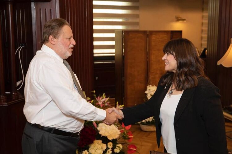 وزيرة الهجرة والقائم بأعمال محافظ البنك المركزي يبحثان التعاون لتقديم تيسيرات للمصريين بالخارج 1 وزيرة الهجرة والقائم بأعمال محافظ البنك المركزي يبحثان التعاون لتقديم تيسيرات للمصريين بالخارج