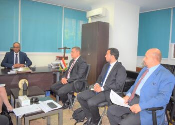 نائب وزير الإسكان للبنية الأساسية يناقش مع ممثلي البنك الأوروبي لإعادة الإعمار والتنمية موقف تنفيذ برنامج توسعات الصرف الصحي للقري الملوثة لبحيرة قارون بمحافظة الفيوم