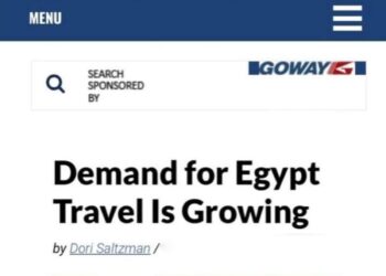 موقع” Travel Market Report ” : تزايد الطلب السياحى على مصر
