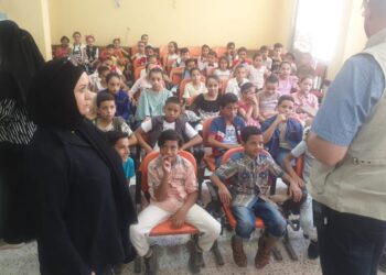 ألف مشارك في حملة للتوعية بقضايا المناخ في «صفط الخمار» بالمنيا