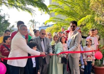 إفتتاح معرض دافنشي لرسوم الأطفال وذوي الهمم في دمياط