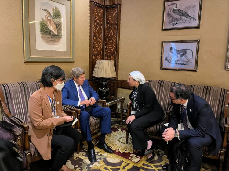 د. ياسمين فؤاد: تباحث مصرى امريكى حول اهم المخرجات المتوقعة لمفاوضات مؤتمر المناخ cop 27